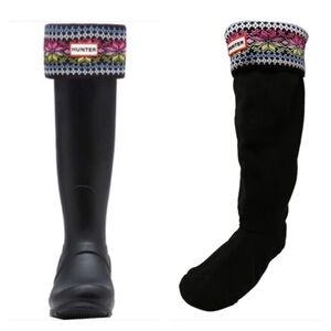 HUNTER WOMEN'S ORIGINAL BOOT SOCKS - Size Large